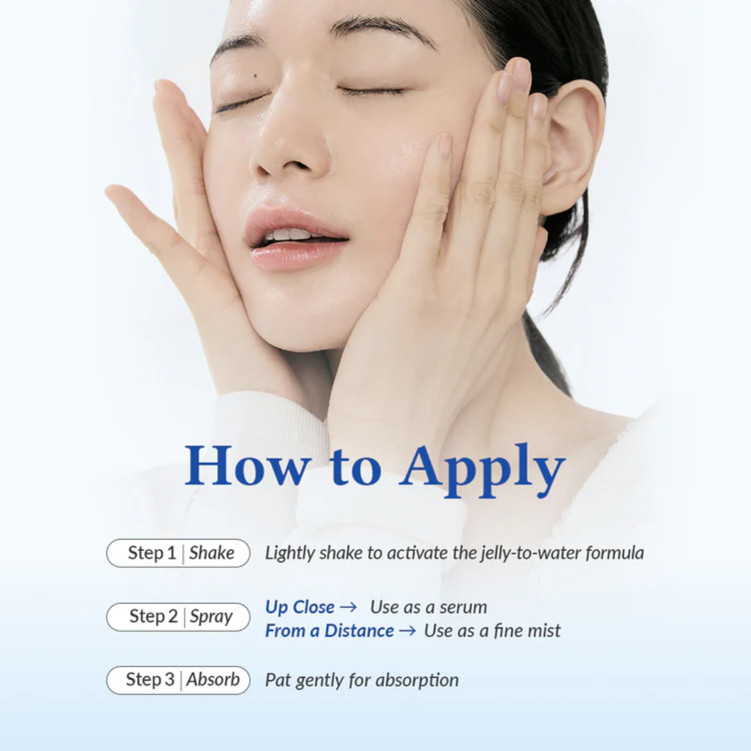 Dr. Althea Aqua Marine Jelly Mist | 3-in-1 Hydration, Dewy Glow & Makeup Setting