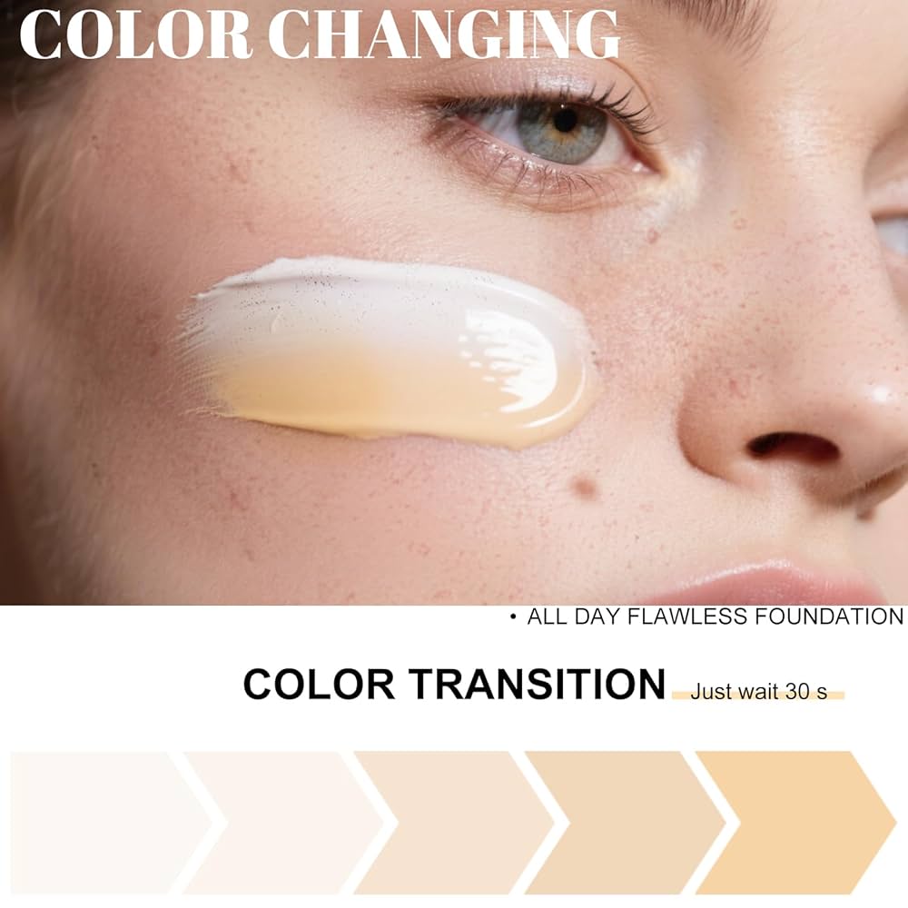 Meroda Color Changing Foundation
